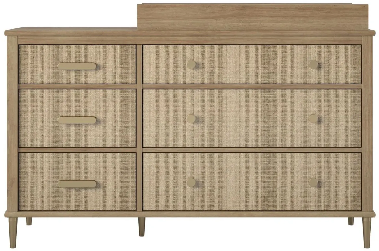 Shiloh Wide Convertible Dresser & Changing Table by Little Seeds in Natural by DOREL HOME FURNISHINGS