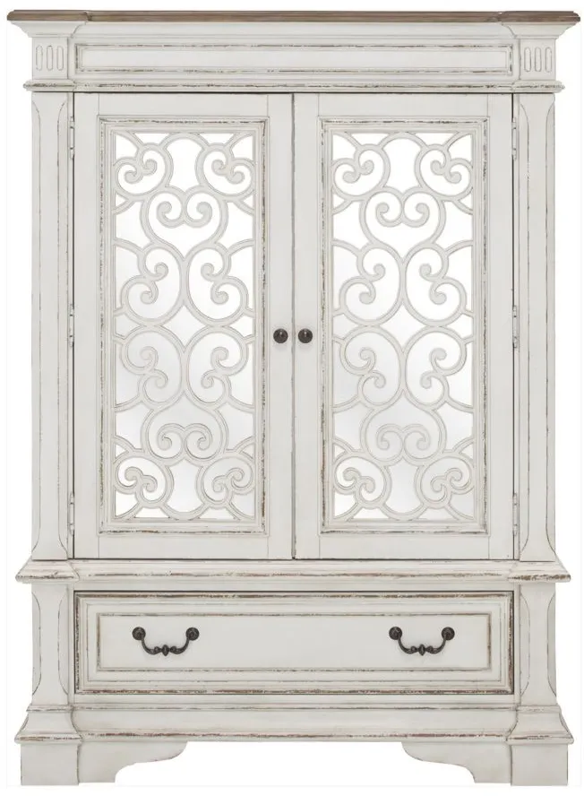 Birmingham Door Chest in White by Liberty Furniture