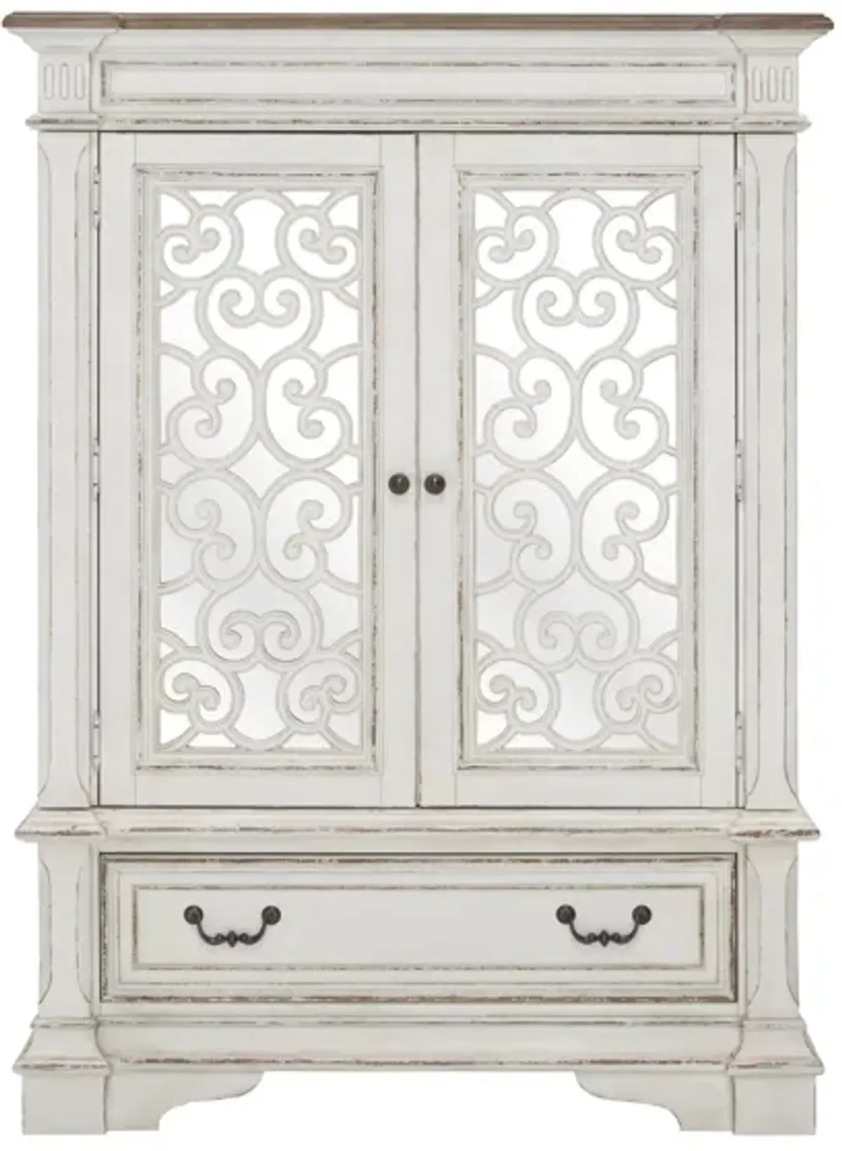 Birmingham Door Chest in White by Liberty Furniture