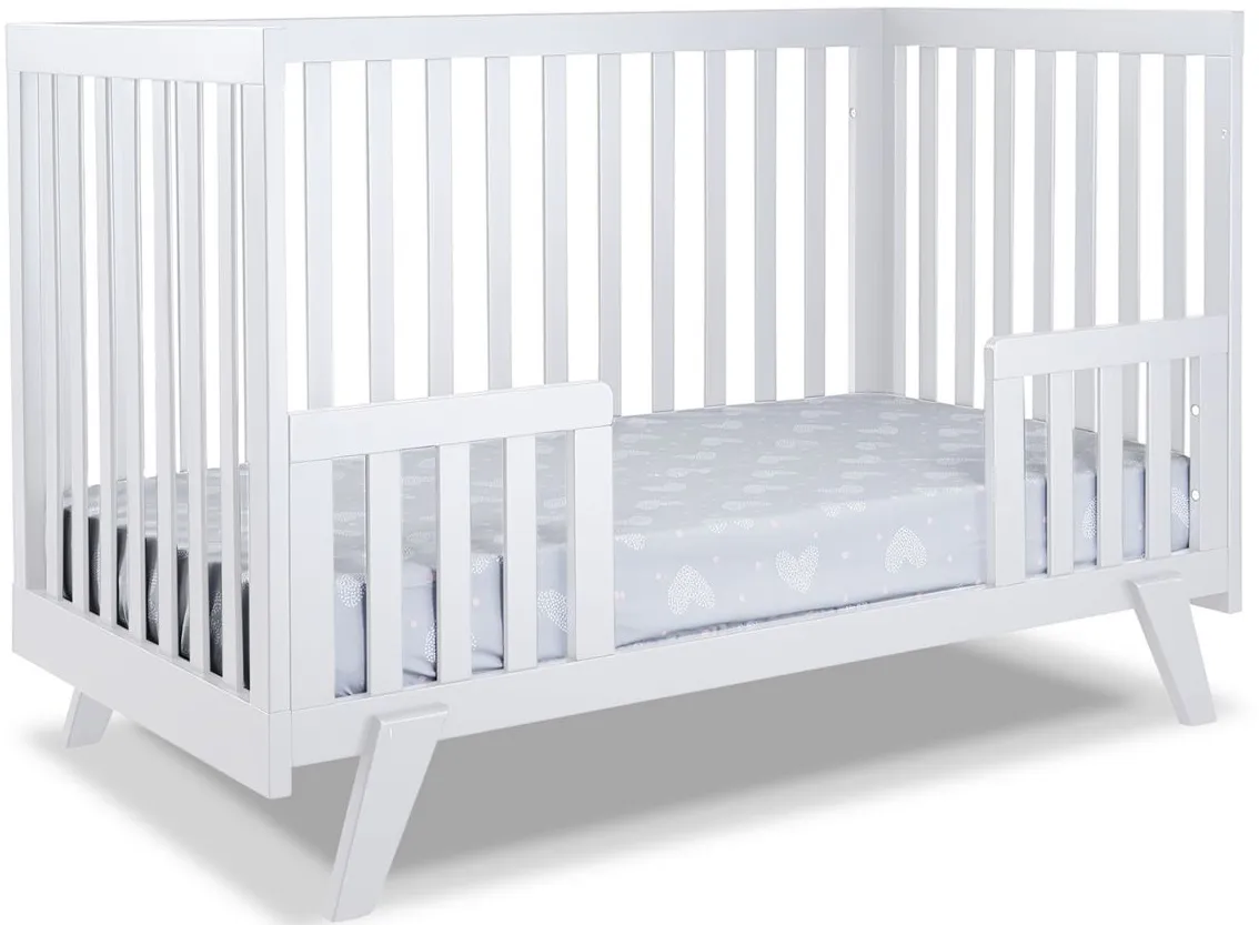 Soho Toddler Rail in White by Sorelle Furniture