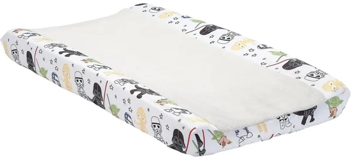 Star Wars Classic Changing Pad Cover in White