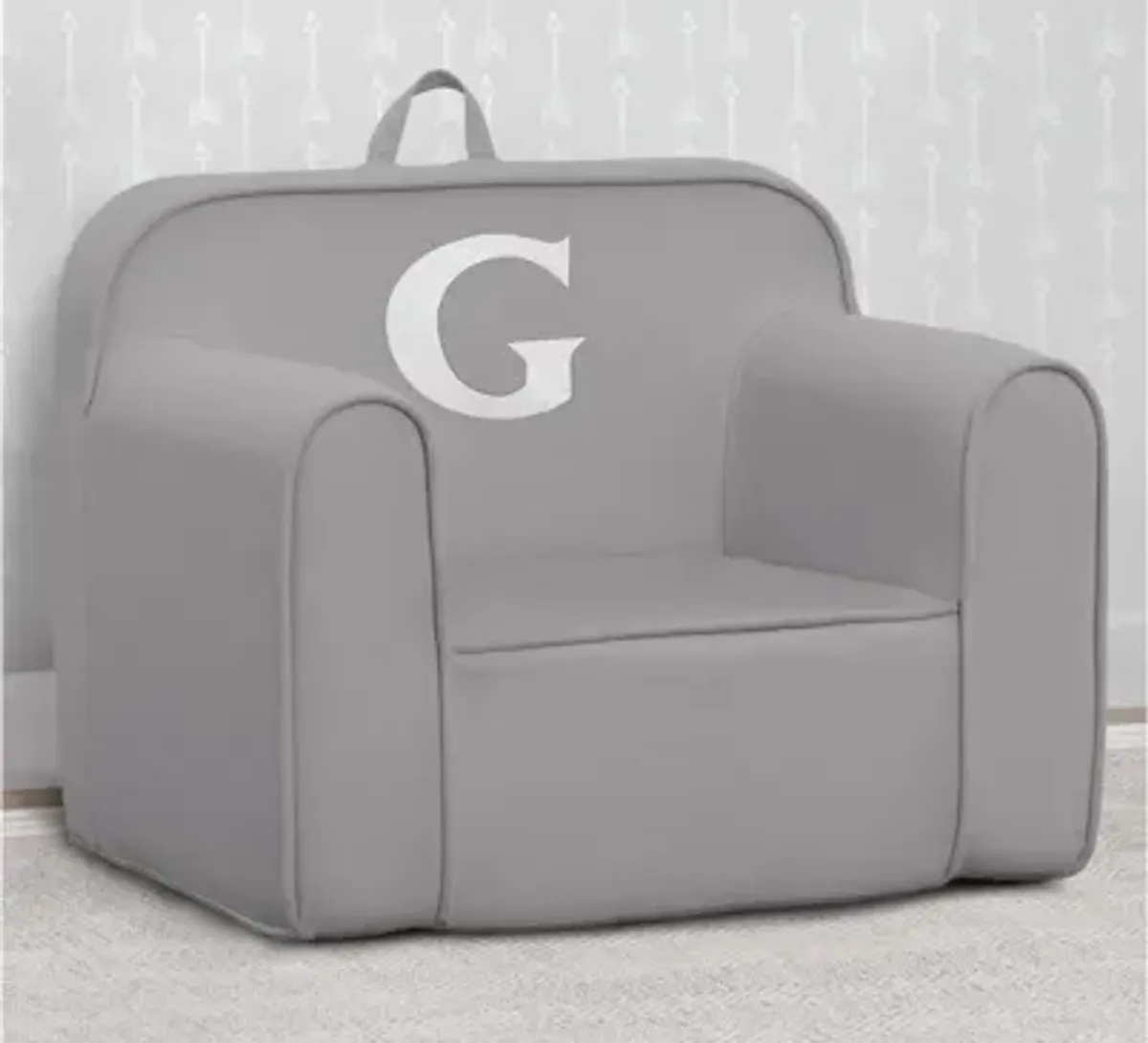 Cozee Monogrammed Chair Letter "G"