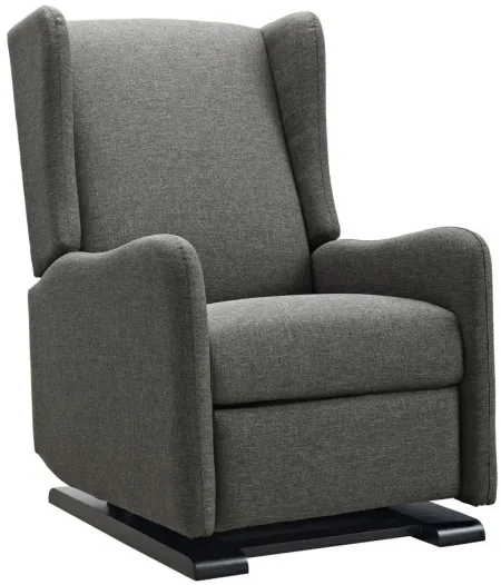 Baby Relax Rosenthal Glider Recliner in Gray by DOREL HOME FURNISHINGS