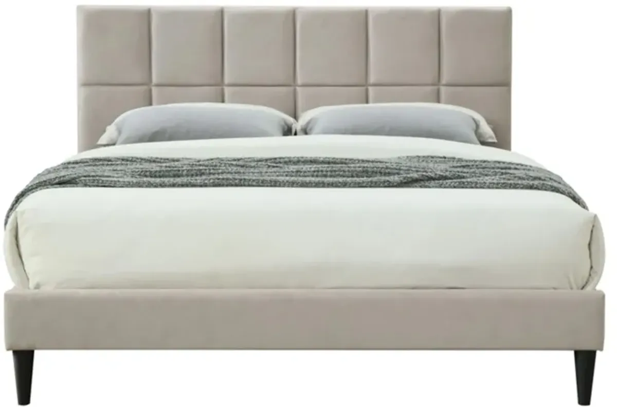 Evelyn Upholstered Bed w/ USB