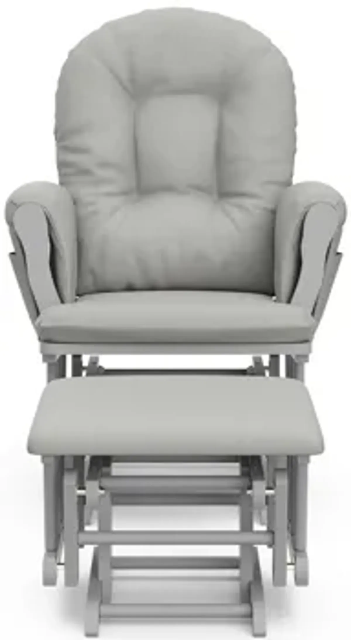 Hoop Glider and Ottoman