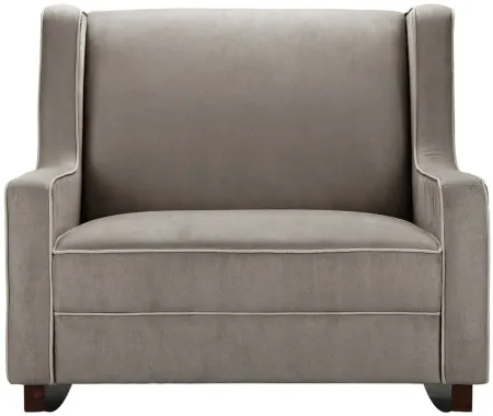 Baby Relax Halo Double Rocker in Taupe by DOREL HOME FURNISHINGS