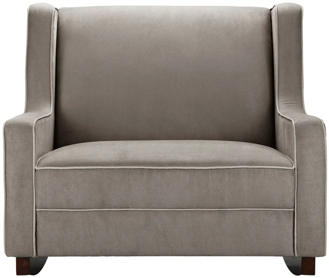 Baby Relax Halo Double Rocker in Taupe by DOREL HOME FURNISHINGS