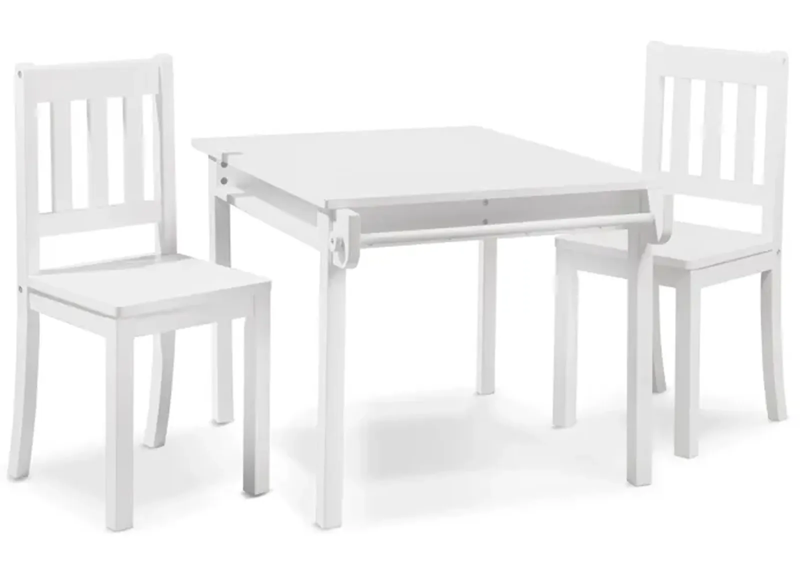 Imagination Table & Chair Set in White by Sorelle Furniture