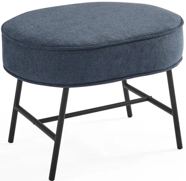 Ella Ottoman with LiveSmart Evolve Fabric by Delta Children