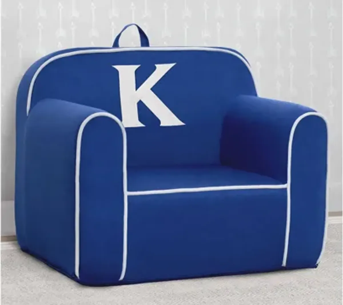 Cozee Monogrammed Chair Letter "K"