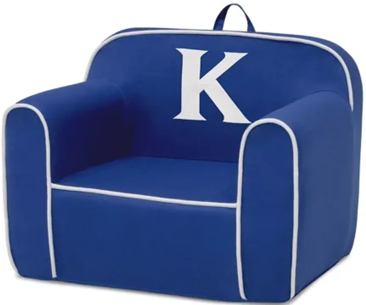 Cozee Monogrammed Chair Letter "K"