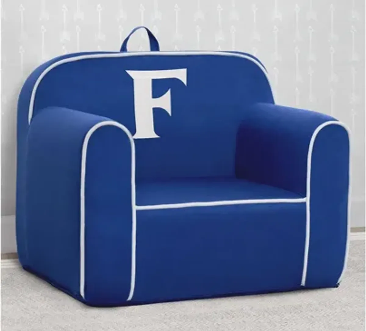 Cozee Monogrammed Chair Letter "F"