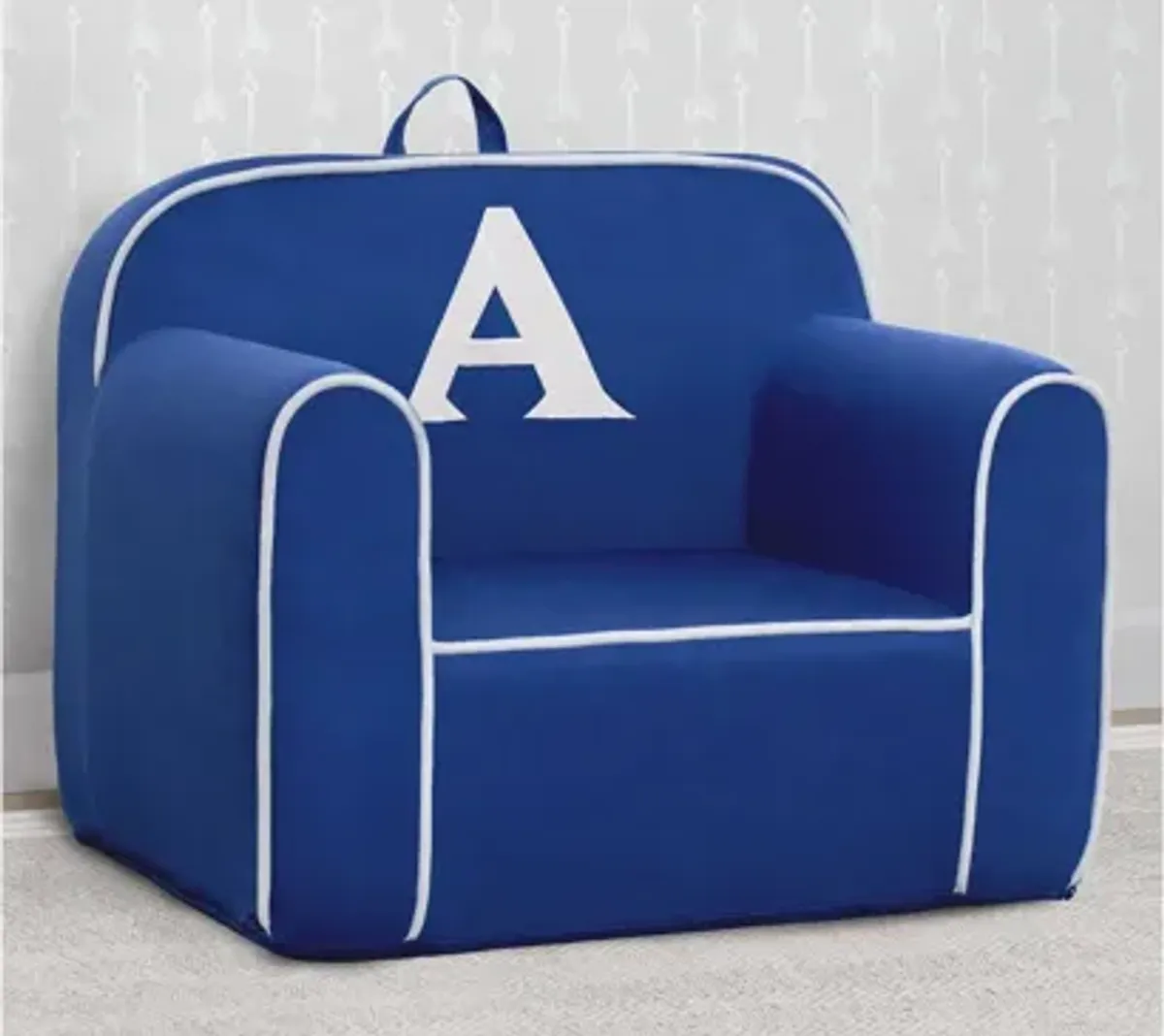 Cozee Monogrammed Chair Letter "A"