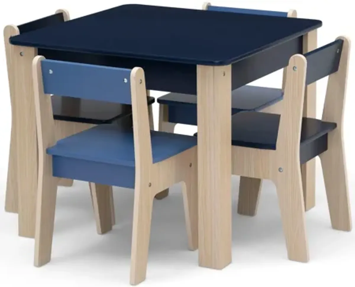 GapKids Table and 4 Chair Set By Delta Children