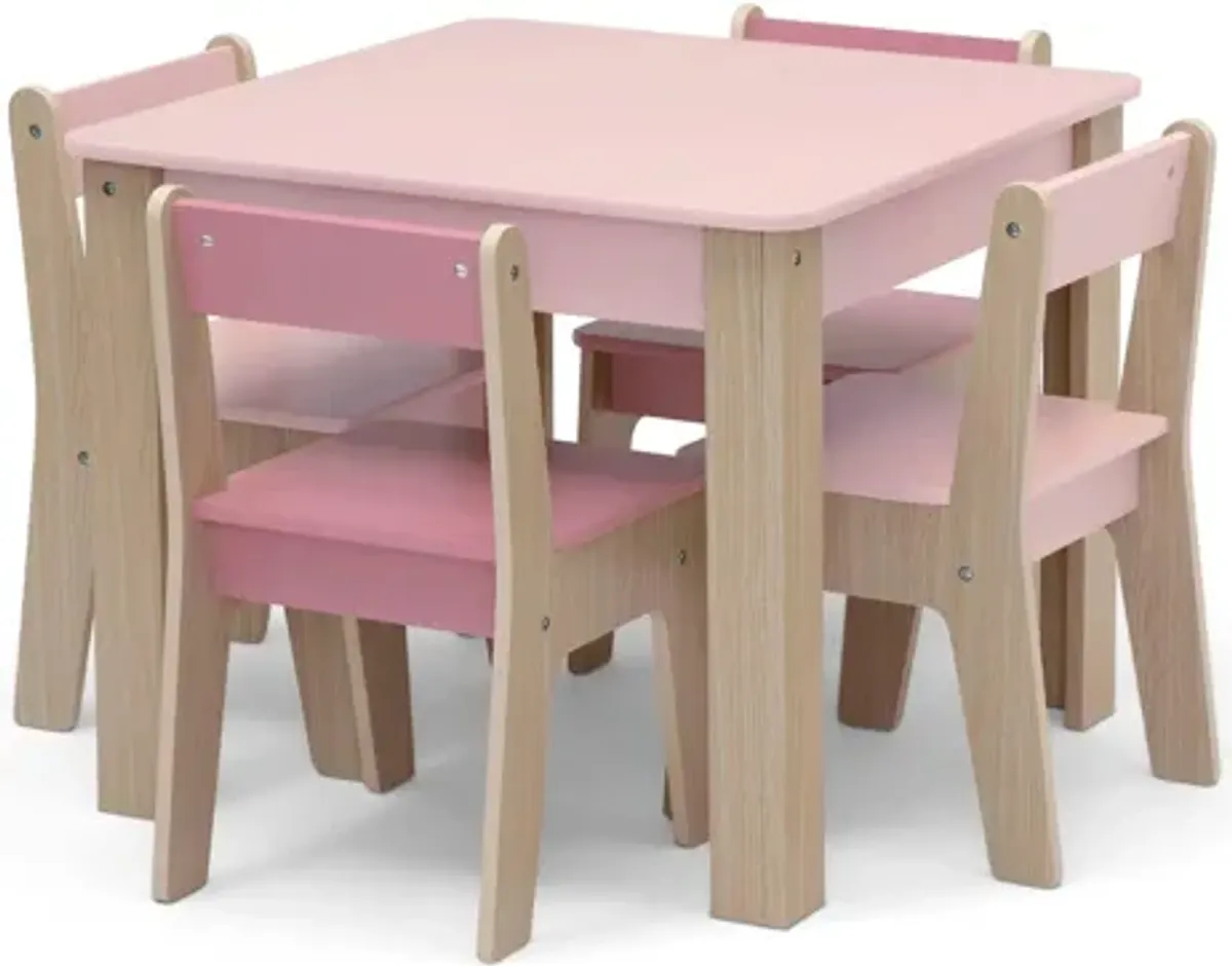 GapKids Table and 4 Chair Set By Delta Children