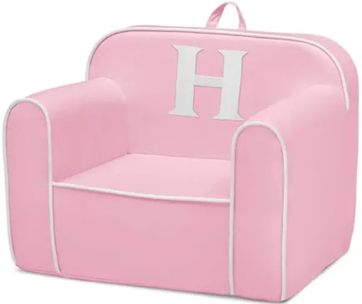 Cozee Monogrammed Chair Letter "H"