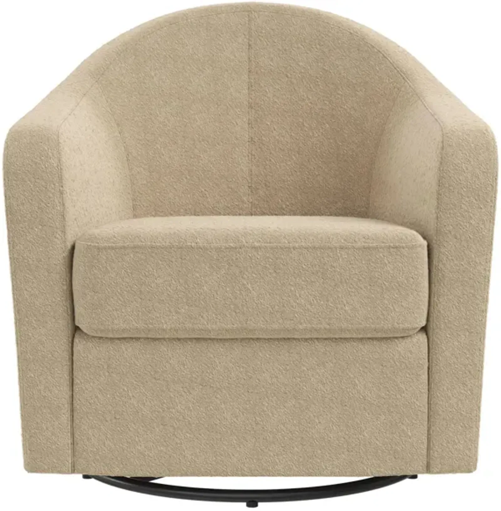 Gentle Swivel Curved Nursery Chair