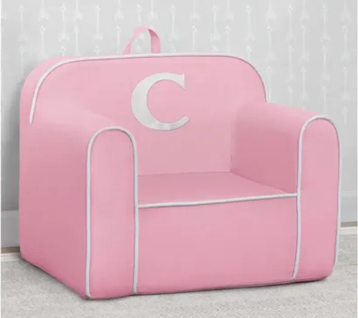 Cozee Monogrammed Chair Letter "C"