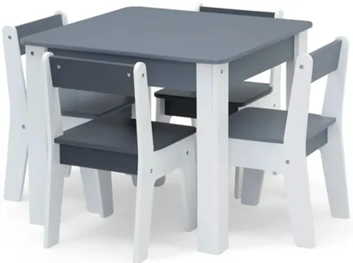 GapKids Table and 4 Chair Set By Delta Children