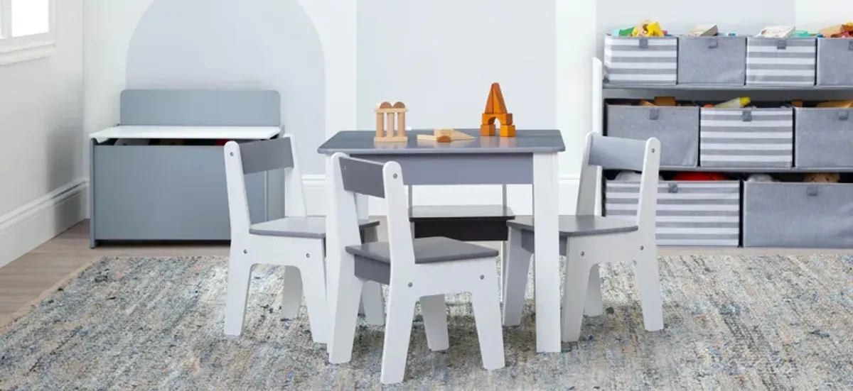 GapKids Table and 4 Chair Set By Delta Children