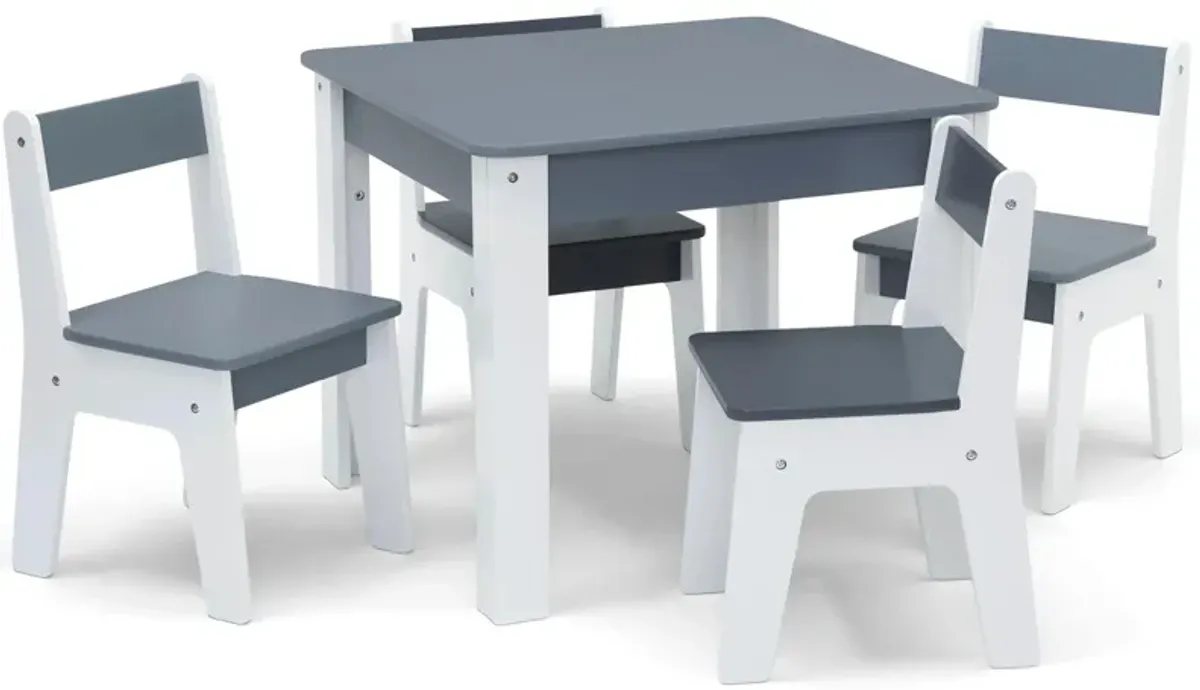 GapKids Table and 4 Chair Set By Delta Children