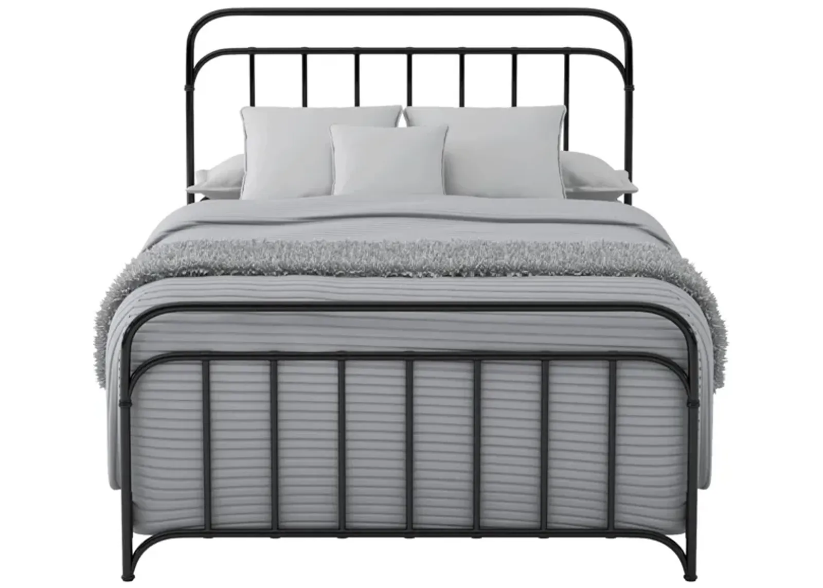 Shelby Bed in Black by Bernards Furniture Group