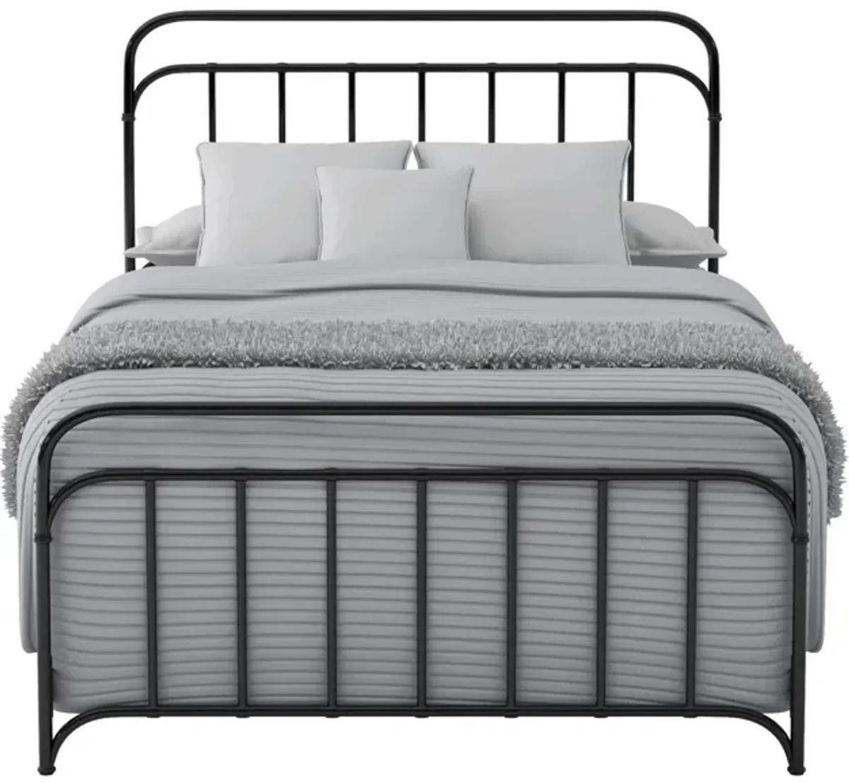 Shelby Bed in Black by Bernards Furniture Group