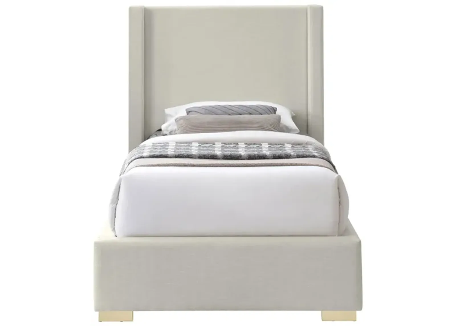 Royce Twin Bed in Gray by Meridian Furniture