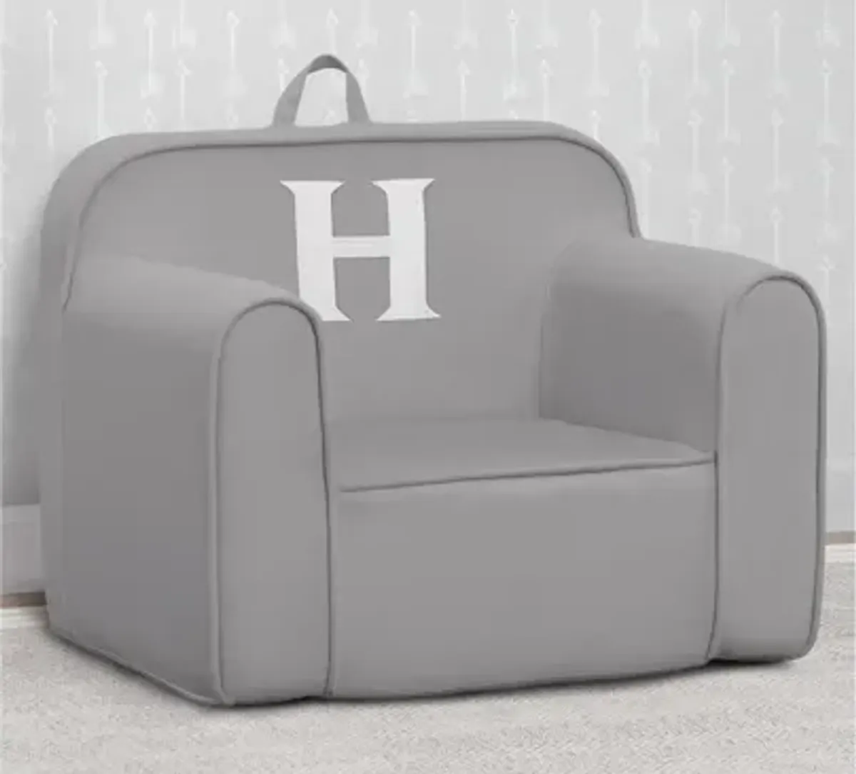 Cozee Monogrammed Chair Letter "H"