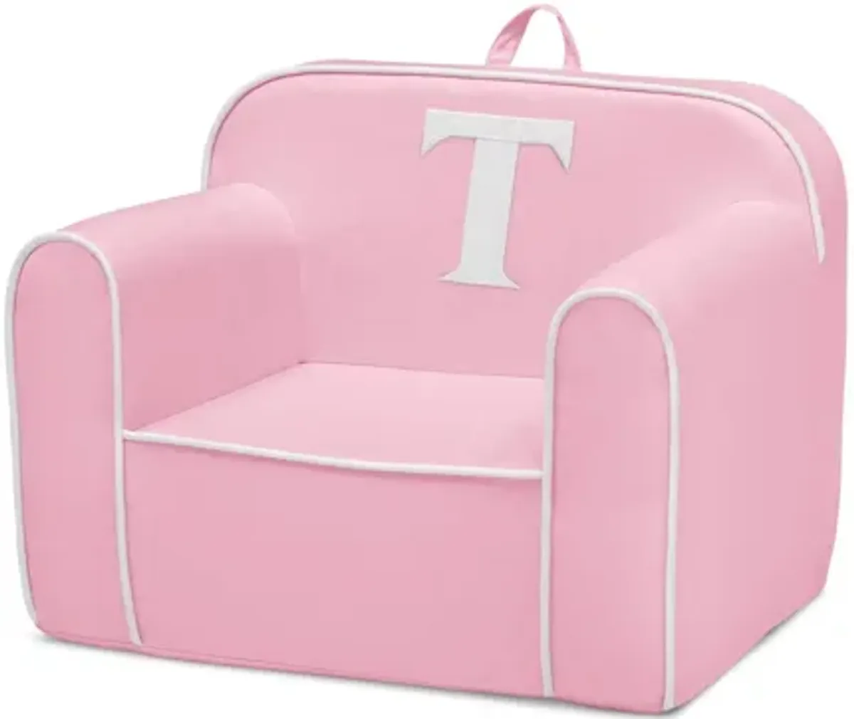 Cozee Monogrammed Chair Letter "T"