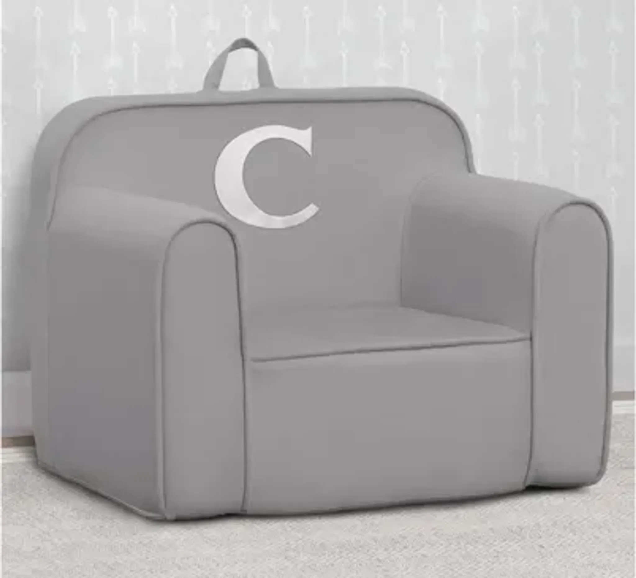 Cozee Monogrammed Chair Letter 