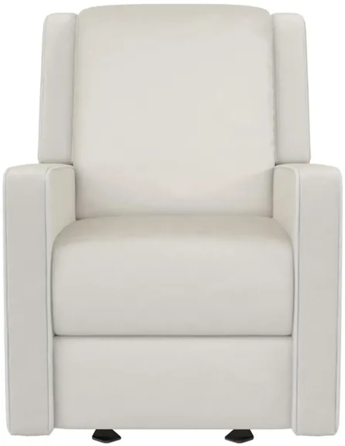 Robyn Glider Rocker Recliner Chair in White by DOREL HOME FURNISHINGS