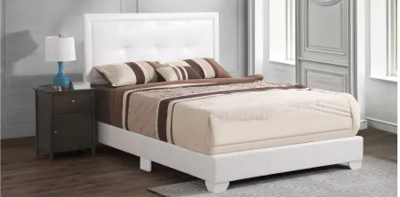 Panello Queen Bed in WHITE by Glory Furniture