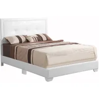 Panello Queen Bed in WHITE by Glory Furniture