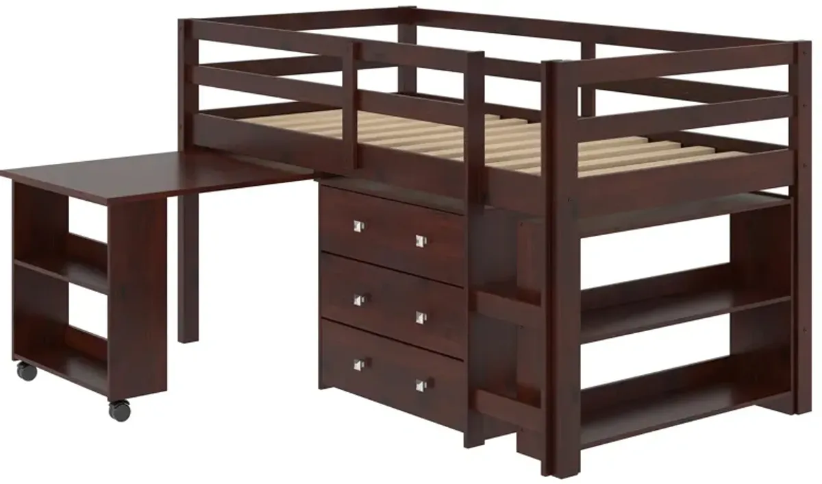 Donco Low Loft Bed