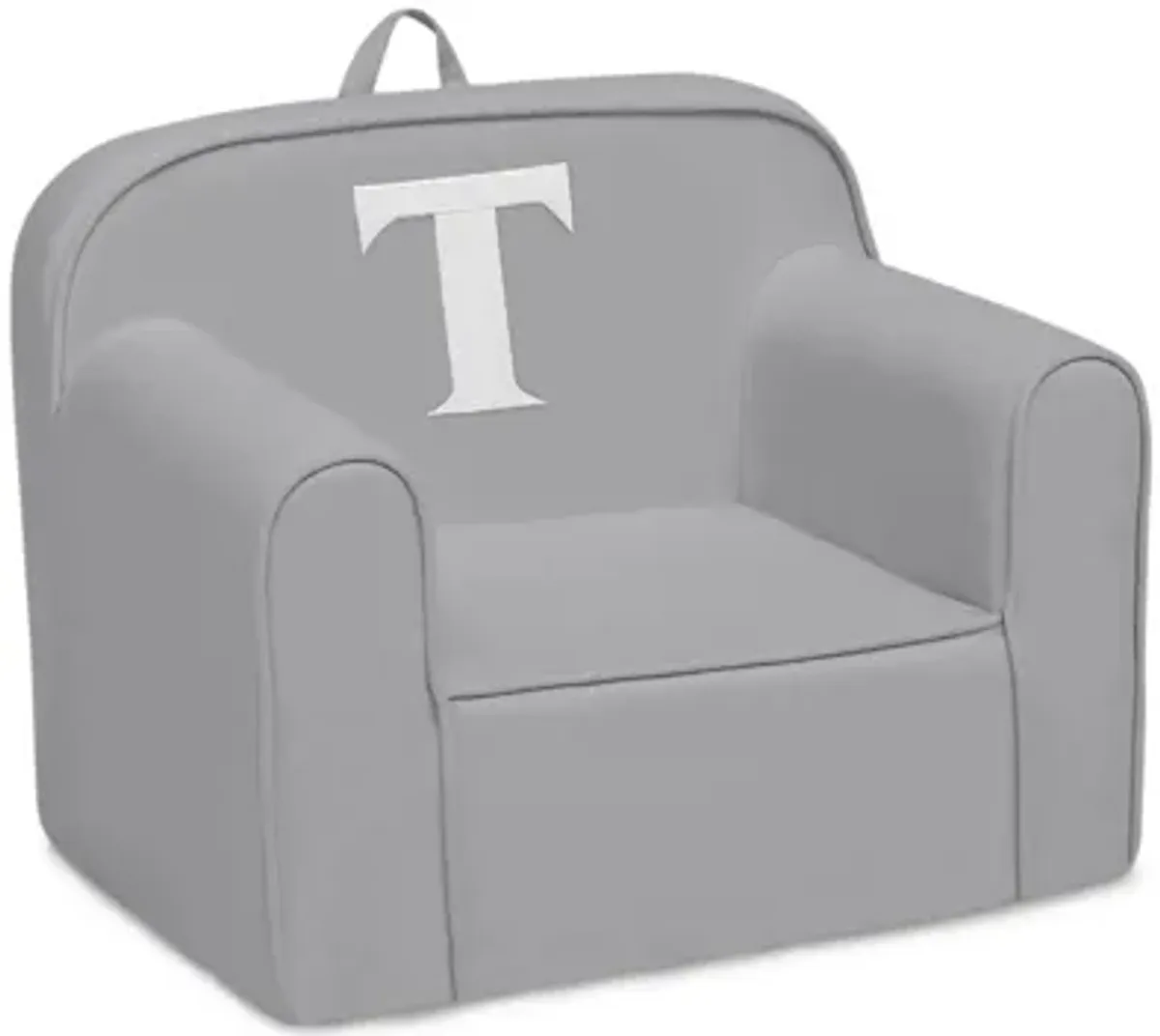 Cozee Monogrammed Chair Letter "T"