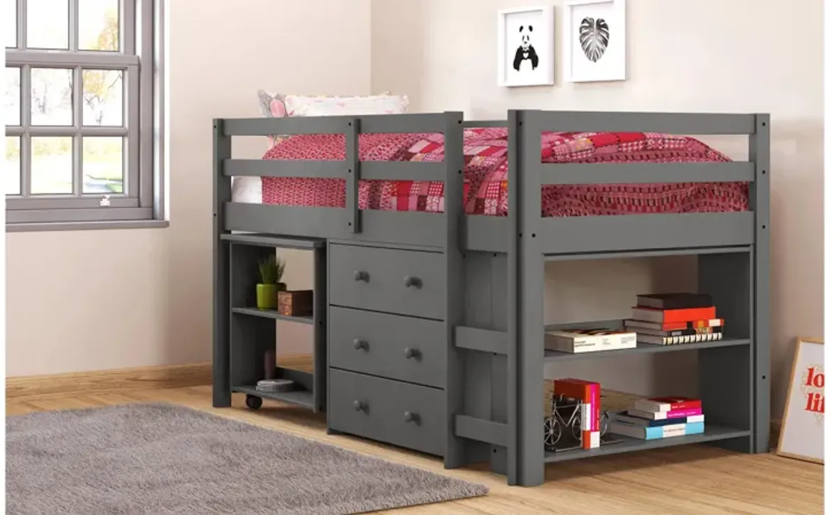 Donco Low Loft Bed