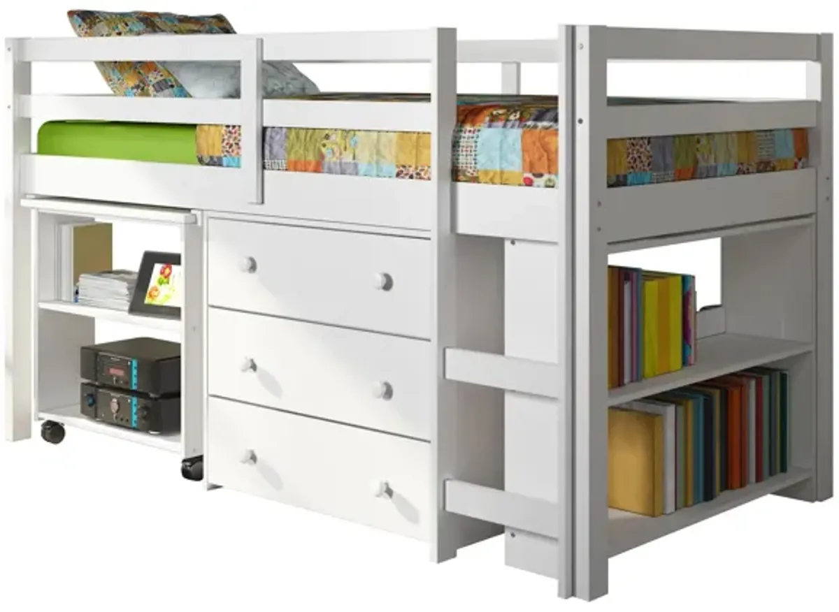 Donco Low Loft Bed