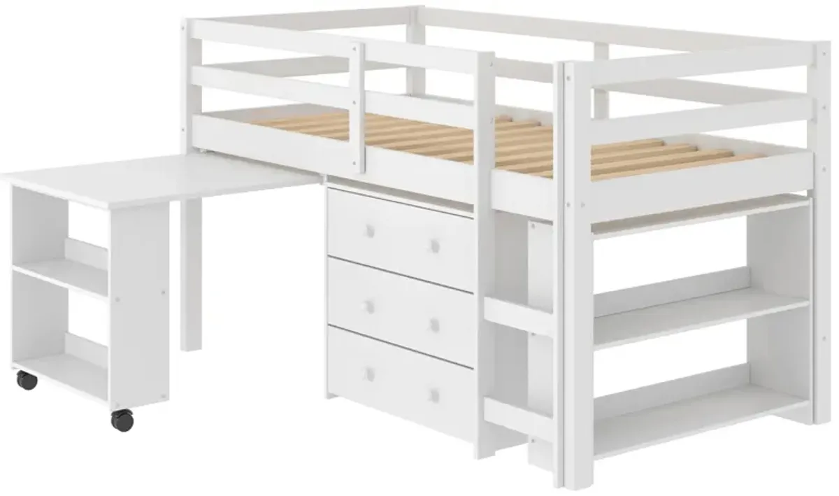 Donco Low Loft Bed