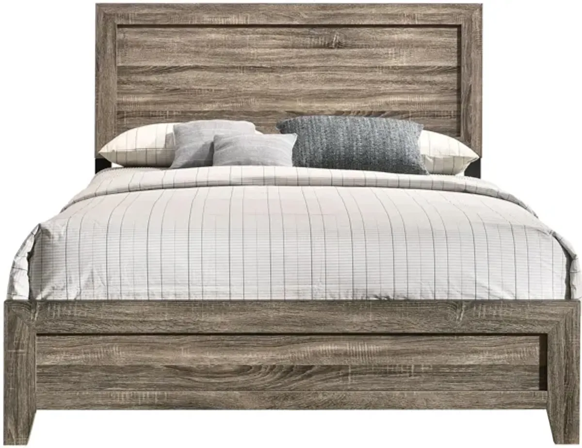 Louis Panel Bed w/ USB