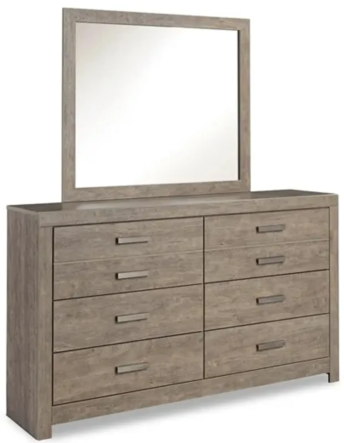 Culverbach Dresser and Mirror in Gray by Ashley Furniture