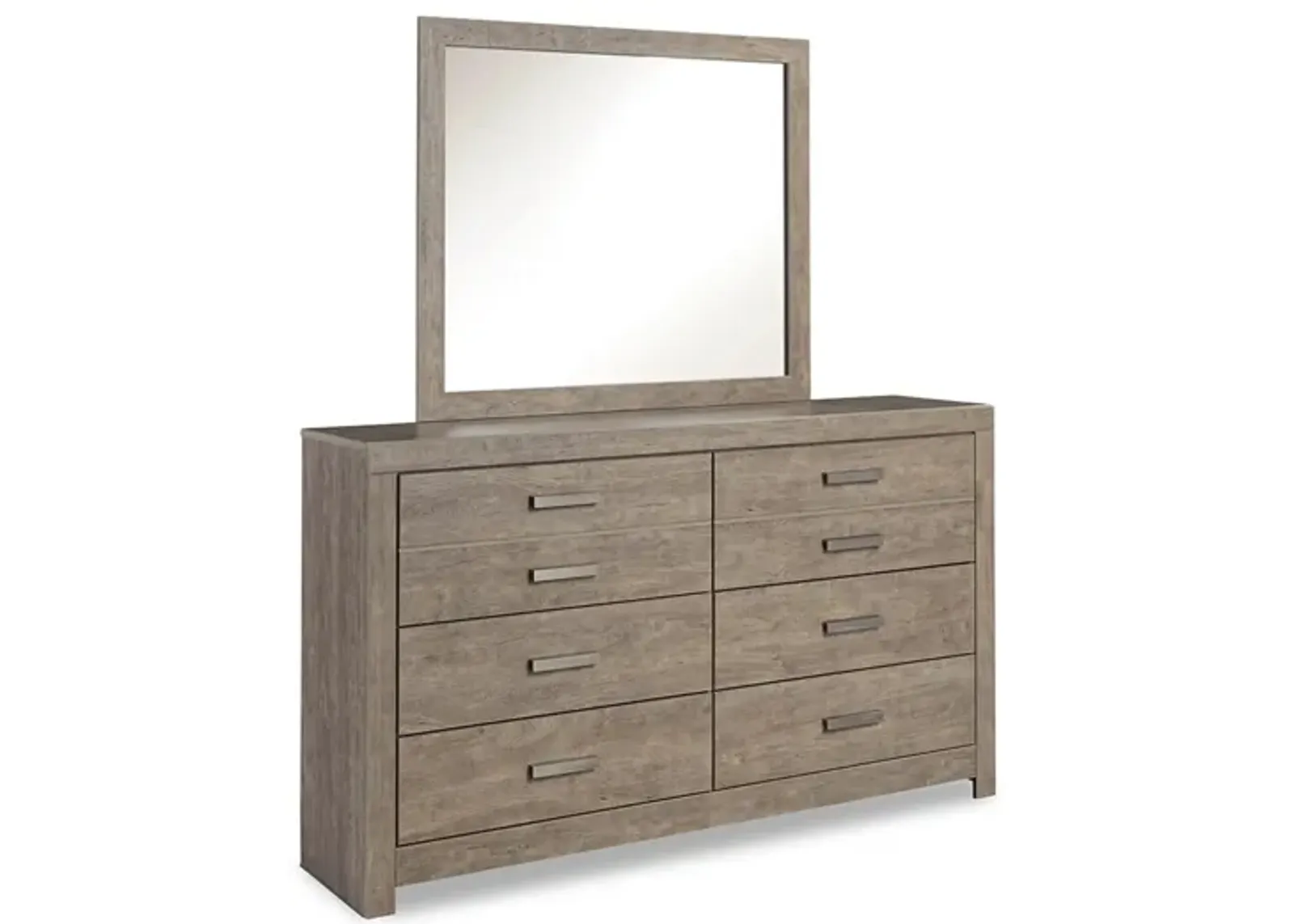 Culverbach Dresser and Mirror in Gray by Ashley Furniture