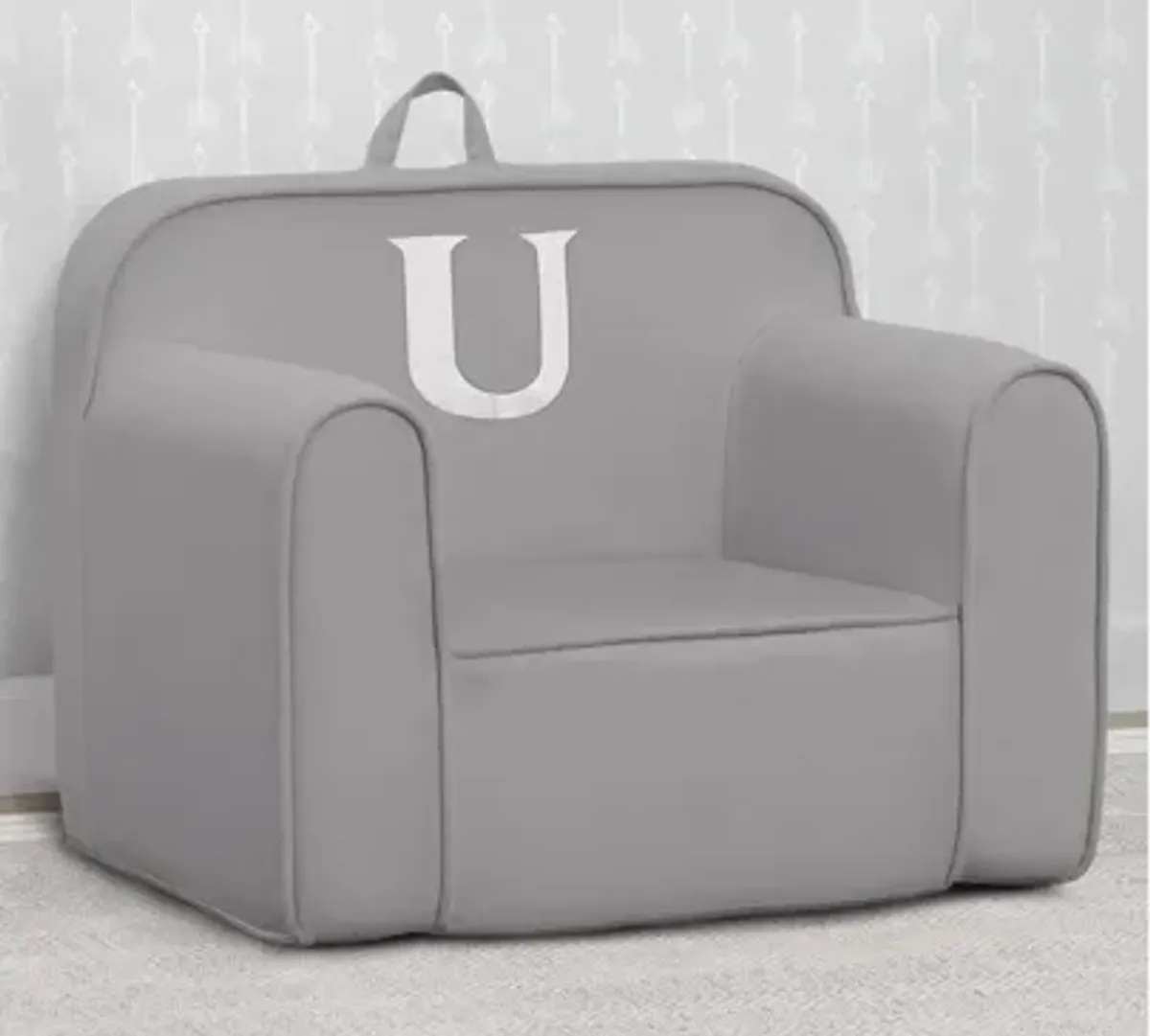 Cozee Monogrammed Chair Letter "U"