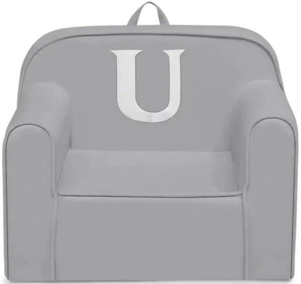 Cozee Monogrammed Chair Letter "U"