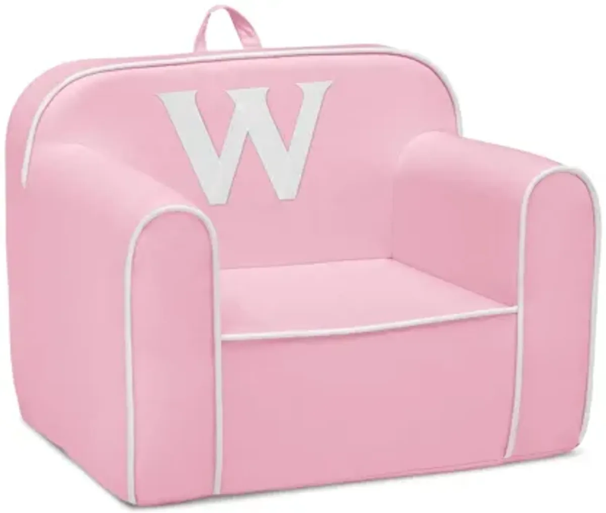 Cozee Monogrammed Chair Letter "W"