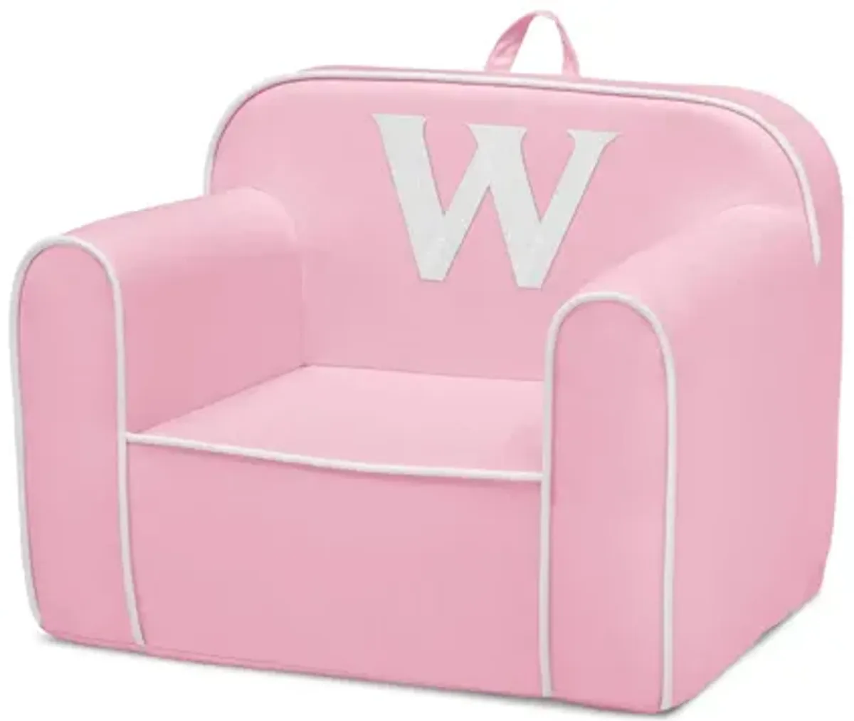 Cozee Monogrammed Chair Letter "W"