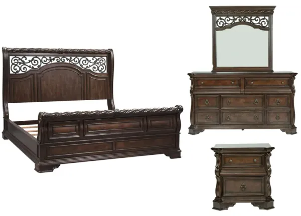Arbor Place 4-pc. Sleigh Bedroom Set