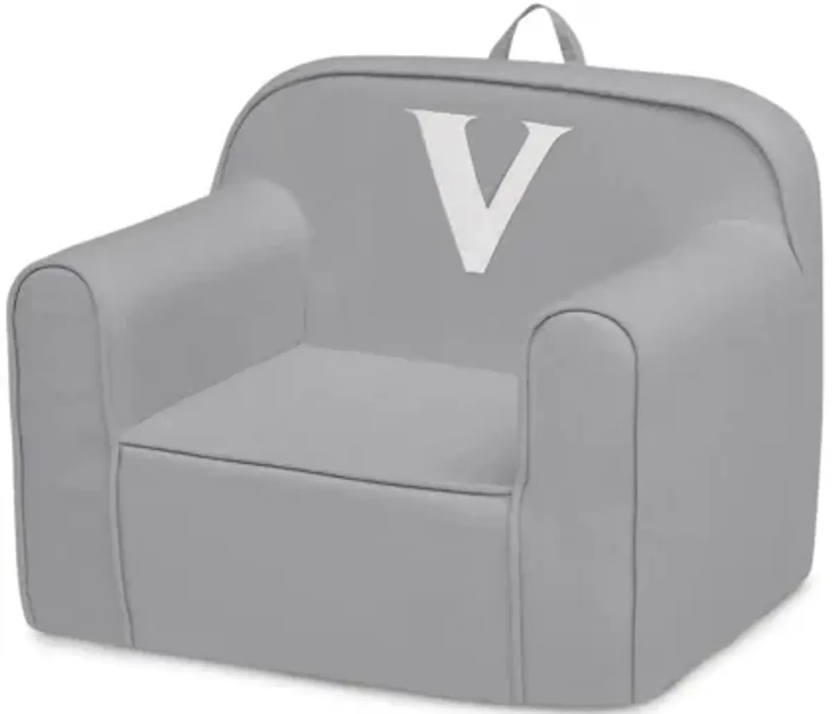 Cozee Monogrammed Chair Letter "V"