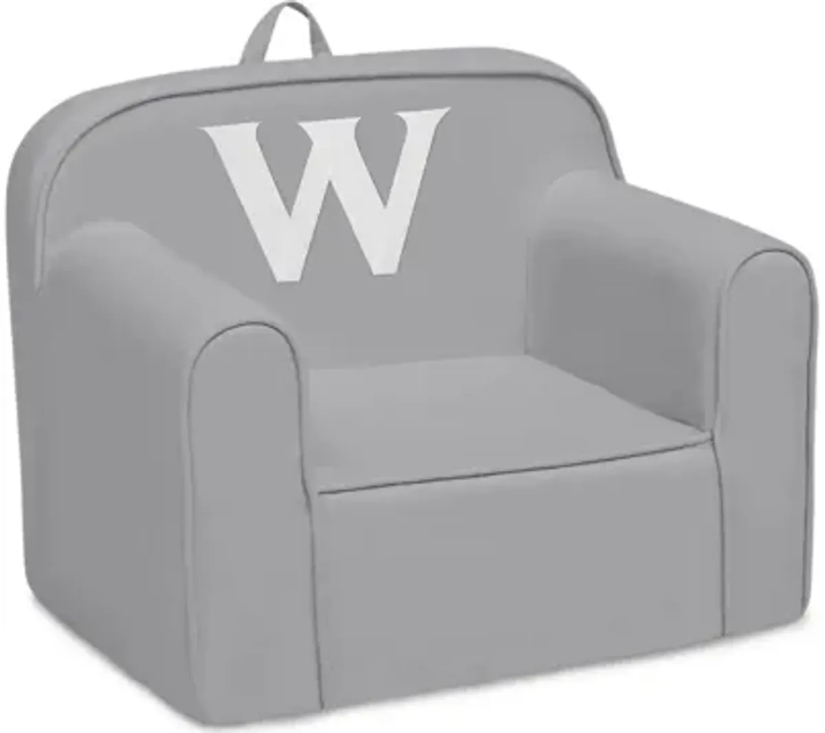 Cozee Monogrammed Chair Letter "W"