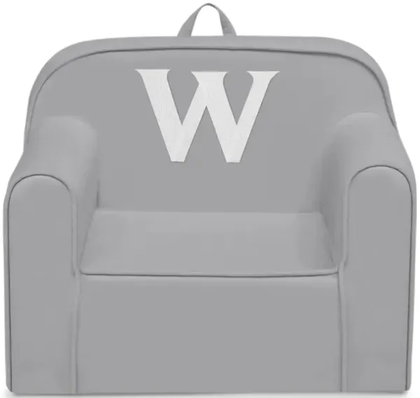 Cozee Monogrammed Chair Letter "W"